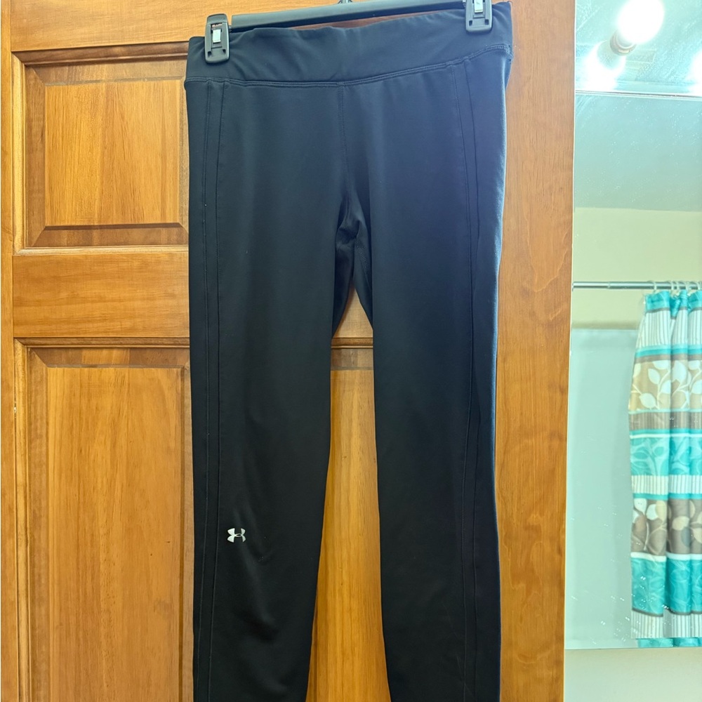 Under Armour Jet Black Performance Leggings